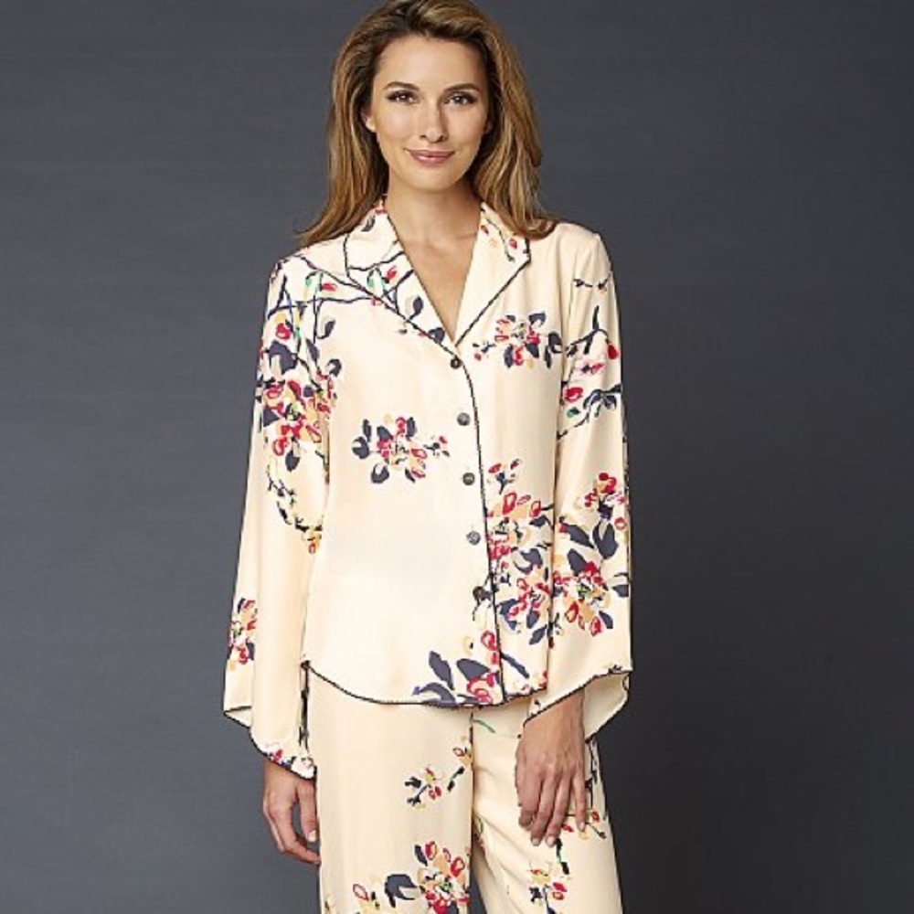 100% Silk Pajama Set